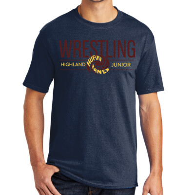 Adult Highland Jr High Wrestling Tee Thumbnail