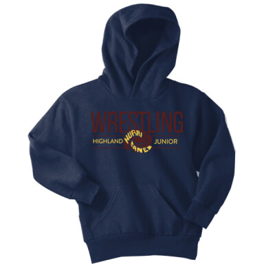 Youth Highland Jr High Wrestling Hoodie Thumbnail