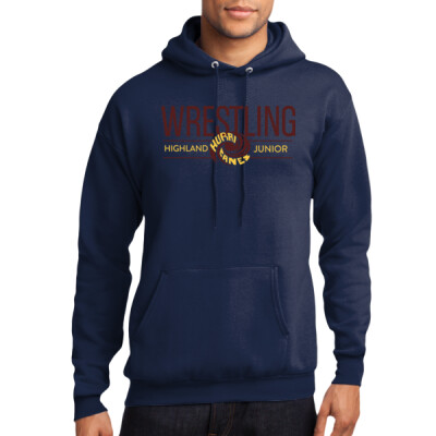 Adult Highland Jr High Wrestling Hoodie Thumbnail