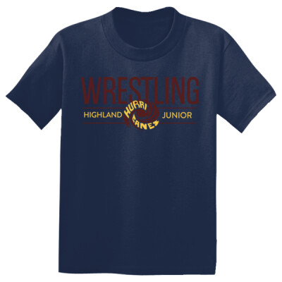 Youth Highland Jr High Wrestling Drifit Tee Thumbnail