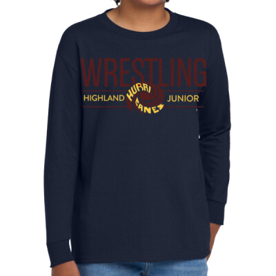 Youth Highland Jr High Wrestling Long Sleeve Tee Thumbnail